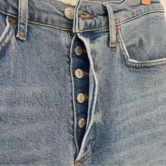 NWOT AGOLDE Riley High Rise Straight Crop Jeans - Picture 9 of 14